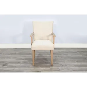 Willow Highback Dining Chair w/ Arm, Cushion Seat