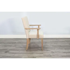 Willow Highback Dining Chair w/ Arm, Cushion Seat