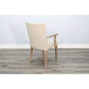 Willow Highback Dining Chair w/ Arm, Cushion Seat