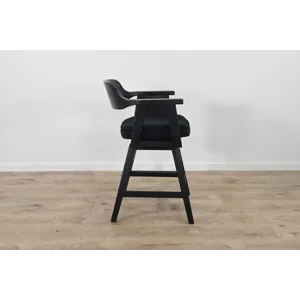 Wren Swivel Counter Stool, Cushion Seat