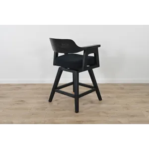 Wren Swivel Counter Stool, Cushion Seat