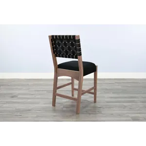 Arch Counter Stool, Cushion Seat & Webbed Back