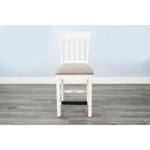 Charleston Counter Stool, Cushion Seat