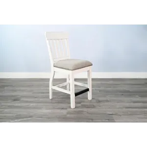Charleston Counter Stool, Cushion Seat