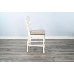 Charleston Counter Stool, Cushion Seat