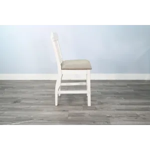Charleston Counter Stool, Cushion Seat