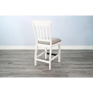 Charleston Counter Stool, Cushion Seat