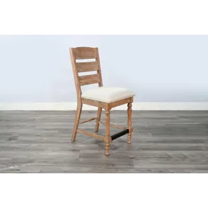 Sierra Counter Stool, Cushion Seat