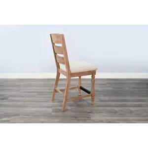 Sierra Counter Stool, Cushion Seat