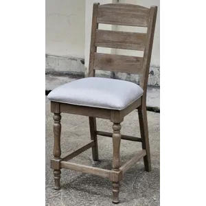 Sierra Counter Stool, Cushion Seat