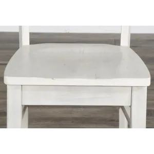 BAYSIDE Ladderback Chair, Wood Seat