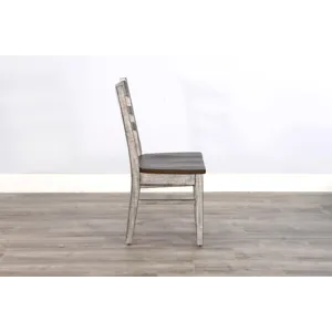 HOMESTEAD HILLS Ladderback Chair, Wood Seat