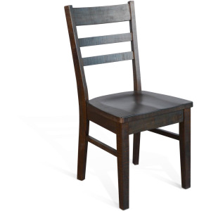 Homestead Ladderback Chair, Wood Seat