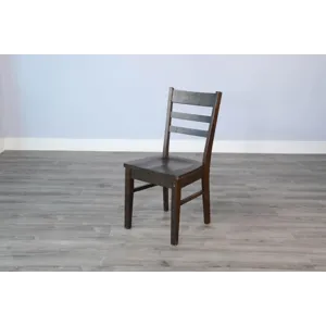 Homestead Ladderback Chair, Wood Seat