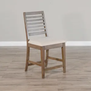 DOE VALLEY 24"H Counter Height Barstool, Cushion Seat