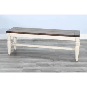 Pasadena Bench w/ Mindi Veneer Seat