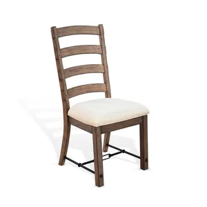 Yellowstone Ladderback Chair, Cushion Seat
