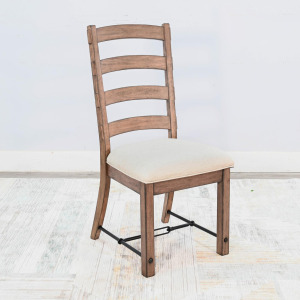Yellowstone Ladderback Chair, Cushion Seat