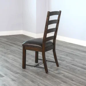 Homestead Ladderback Chair, Cushion Seat