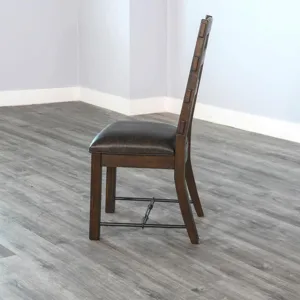 Homestead Ladderback Chair, Cushion Seat