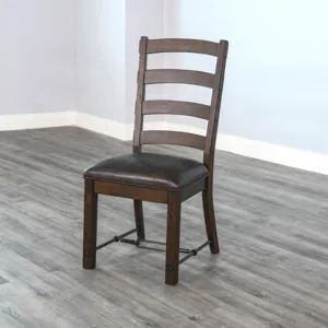 Homestead Ladderback Chair, Cushion Seat