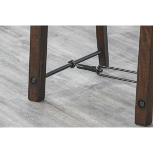 Homestead Ladderback Chair, Cushion Seat