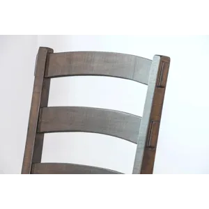 Homestead Ladderback Chair, Cushion Seat