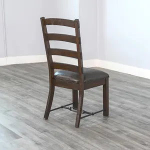Homestead Ladderback Chair, Cushion Seat
