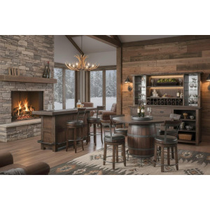 Homestead Table Base Hardware & Lazy Susan Only