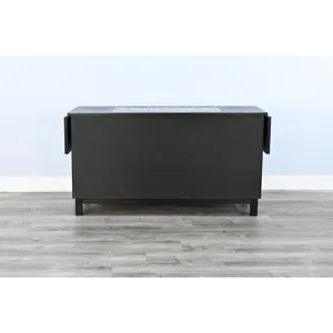 GEOVANNI Buffet w/ Tile Insert on Top w/  Drop Leaves on End