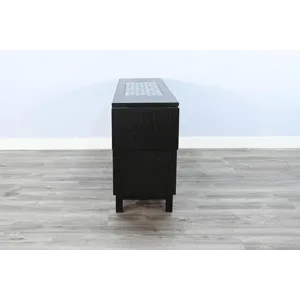 GEOVANNI Buffet w/ Tile Insert on Top w/  Drop Leaves on End