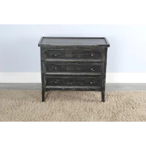 Marina Black Sand Side Chest