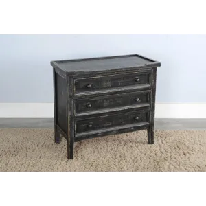 Marina Black Sand Side Chest