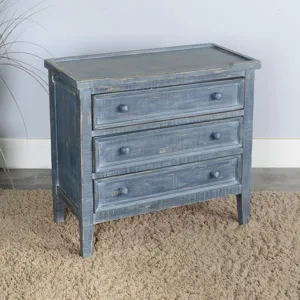 Marina Ocean Blue Side Chest