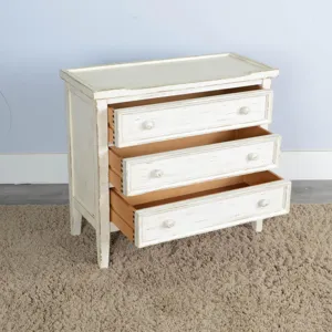 Marina White Sand Side Chest