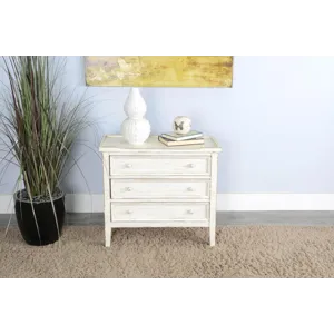 Marina White Sand Side Chest