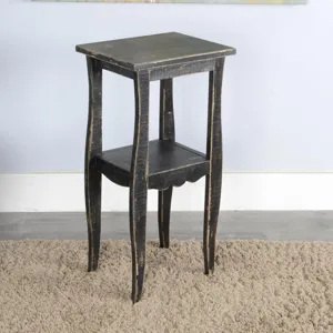 Marina Black Sand End Table