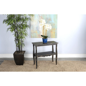 Marina Black Sand Side Table