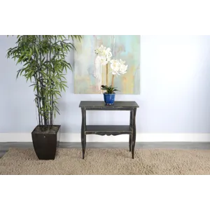 Marina Black Sand Side Table