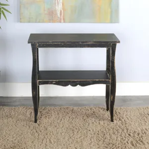 Marina Black Sand Side Table
