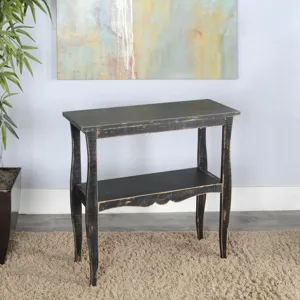 Marina Black Sand Side Table
