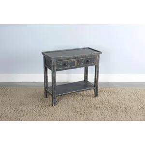 MARINA Black Sand Side Table
