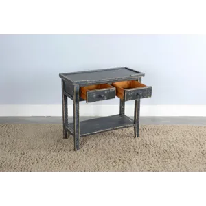 MARINA Black Sand Side Table