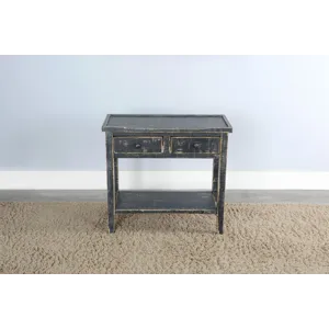 MARINA Black Sand Side Table