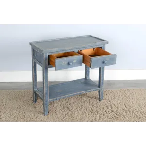 MARINA Ocean Blue Side Table