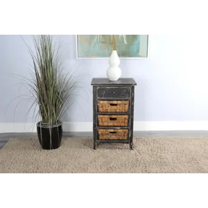 MARINA Black Sand Storage Table
