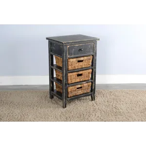 MARINA Black Sand Storage Table