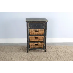 MARINA Black Sand Storage Table