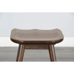 24"H Stool w/ Saddle Seat