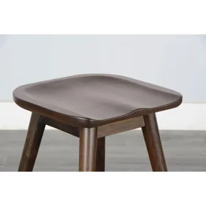 24"H Stool w/ Saddle Seat